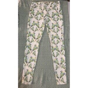 Dittos Size 25 Jessica Love Birds  Low Rise Twill Stretch Jeggings Jeans Y2K